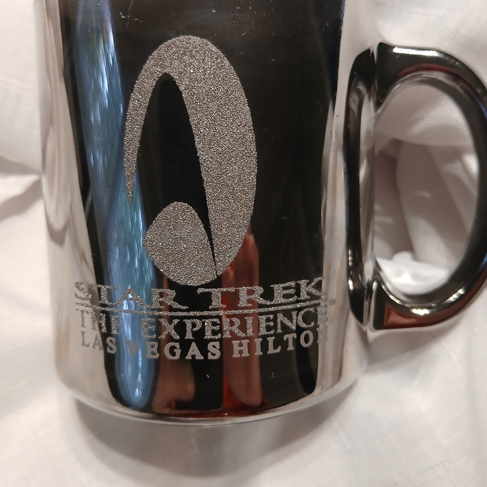 Star Trek 1997 The Experience Silver Mug - Picture 3 of 9